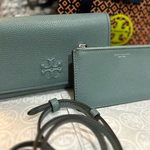 🌸NEW🌸 Tory Burch, Emerson, chain wallet/Crossbody bag/shoulder bag/leather